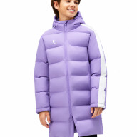 Детский пуховик KELME Children'S Long Cotton Coat Violet - Детский пуховик KELME Children'S Long Cotton Coat Violet