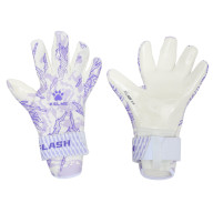 Вратарские перчатки KELME Match-level Goalkeeper Gloves (White/Violet) - Вратарские перчатки KELME Match-level Goalkeeper Gloves (White/Violet)