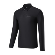 Лонгслив KELME Long-sleeved Polo Shirt Black - Лонгслив KELME Long-sleeved Polo Shirt Black