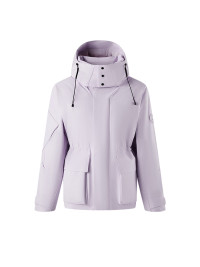 Пуховик KELME Regular Hooded Down Jacket Light Purple