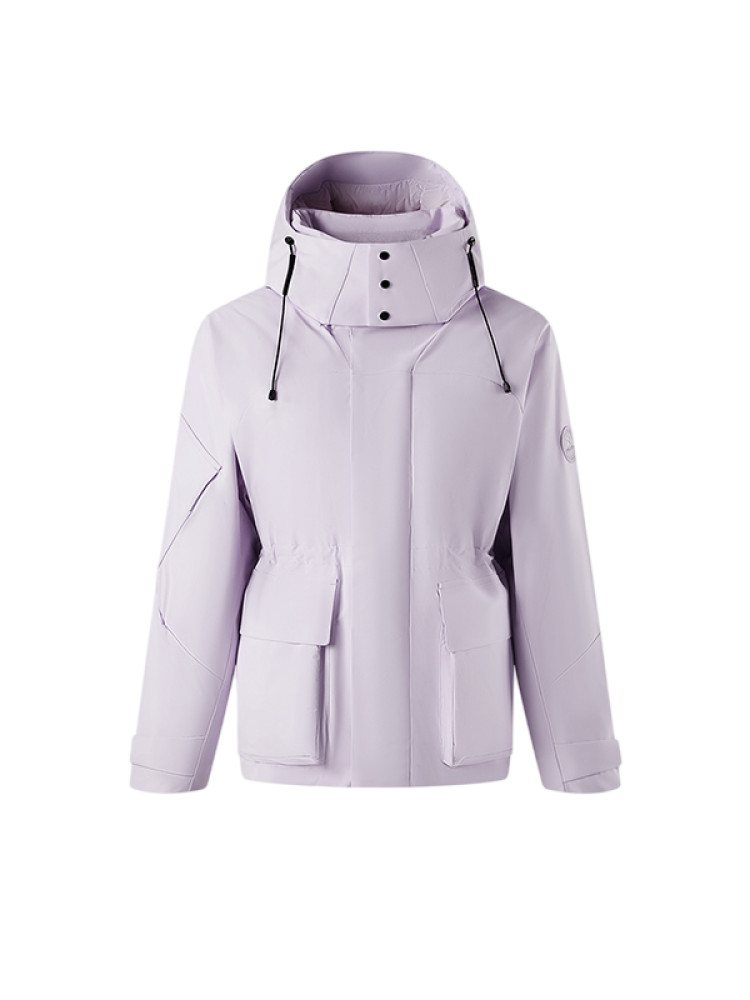 Пуховик KELME Regular Hooded Down Jacket Light Purple