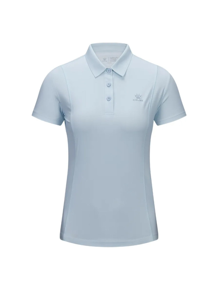 Футболка-поло KELME Short-sleeved Polo Shirt Light Blue