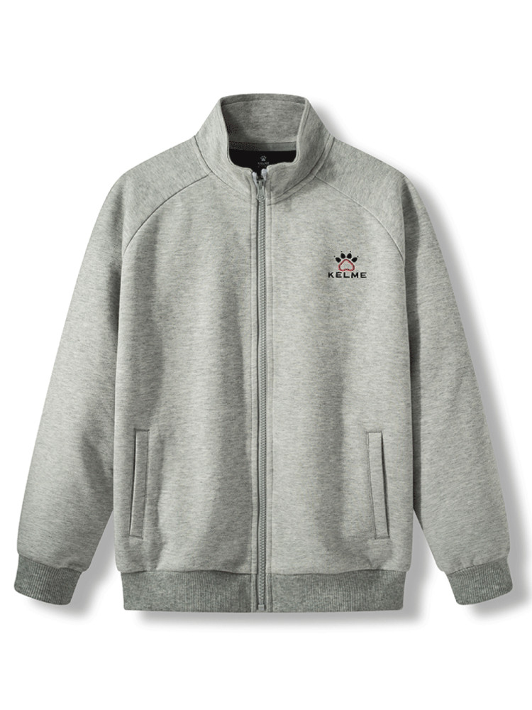 Детская олимпийка KELME Boys Cardigan Sweater Grey