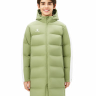 Детский пуховик KELME Children'S Long Cotton Coat Green - Детский пуховик KELME Children'S Long Cotton Coat Green