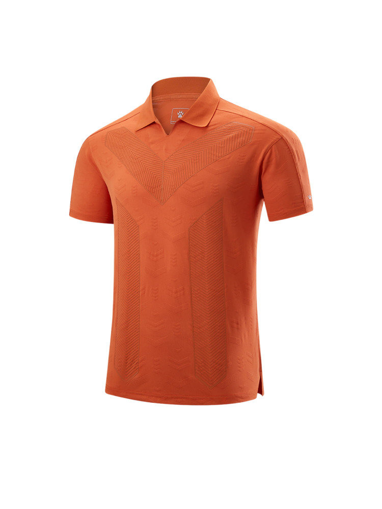 Футболка KELME Short-sleeved Polo Shirt Orange