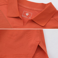 Футболка KELME Short-sleeved Polo Shirt Orange - Футболка KELME Short-sleeved Polo Shirt Orange