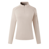 Лонгслив KELME Half-open Long-sleeved T-shirt Beige - Лонгслив KELME Half-open Long-sleeved T-shirt Beige