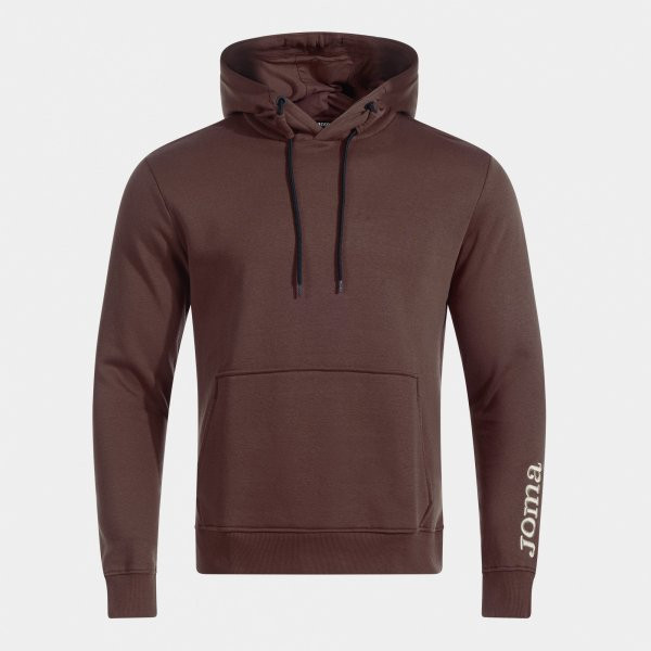 SUDADERA CON CAPUCHA UNIVERSITY MARRÓN
