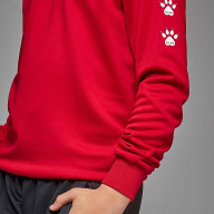 Детский свитшот KELME Knitted Round Neck Sweater Red - Детский свитшот KELME Knitted Round Neck Sweater Red