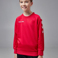 Детский свитшот KELME Knitted Round Neck Sweater Red - Детский свитшот KELME Knitted Round Neck Sweater Red
