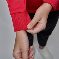 Детский свитшот KELME Knitted Round Neck Sweater Red - Детский свитшот KELME Knitted Round Neck Sweater Red