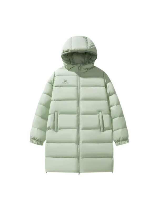 Детский пуховик KELME Children'S Long Down Jacket Green