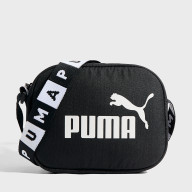 Сумка кросс-боди PUMA BASE Crossbody, 09250801, полиэстер, черно-белый - Сумка кросс-боди PUMA BASE Crossbody, 09250801, полиэстер, черно-белый