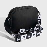 Сумка кросс-боди PUMA BASE Crossbody, 09250801, полиэстер, черно-белый - Сумка кросс-боди PUMA BASE Crossbody, 09250801, полиэстер, черно-белый