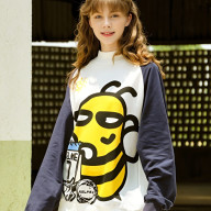 Детский свитшот KELME Pullover Sweater White - Детский свитшот KELME Pullover Sweater White