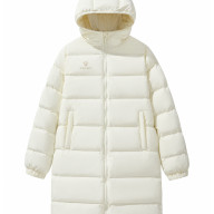 Детский пуховик KELME Children'S Long Down Jacket White - Детский пуховик KELME Children'S Long Down Jacket White