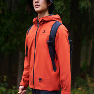 Демисезонная куртка KELME Hooded Woven Jacket Orange - Демисезонная куртка KELME Hooded Woven Jacket Orange