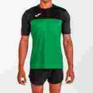 Футболка игровая JOMA с коротким рукавом WINNER Зеленый-черный - Футболка игровая JOMA с коротким рукавом WINNER Зеленый-черный