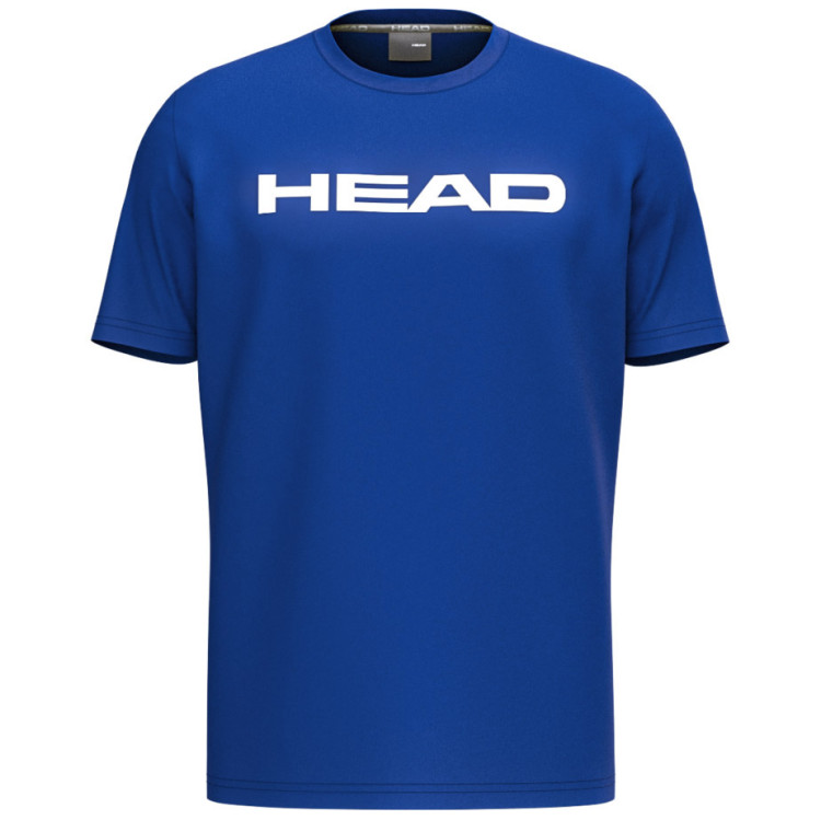 СЦ*Футболка мужская HEAD Club Original T-Shirt M 811855-Ro-S, р.S, хлопок,полиэстер,эластан, синий