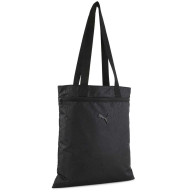 Сумка шоппер PUMA POP Tote, 09133607, полиэстер, черный - Сумка шоппер PUMA POP Tote, 09133607, полиэстер, черный
