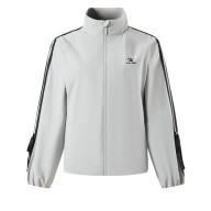 Ветровка KELME Stand-up Collar Woven Coat Grey - Ветровка KELME Stand-up Collar Woven Coat Grey