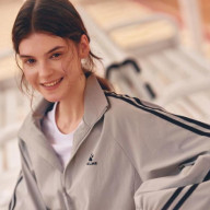 Ветровка KELME Stand-up Collar Woven Coat Grey - Ветровка KELME Stand-up Collar Woven Coat Grey