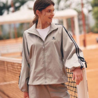 Ветровка KELME Stand-up Collar Woven Coat Grey - Ветровка KELME Stand-up Collar Woven Coat Grey