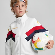 Детская олимпийка KELME Training Jacket Kids White - Детская олимпийка KELME Training Jacket Kids White