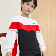 Детский свитшот KELME Round Neck Sweater White - Детский свитшот KELME Round Neck Sweater White