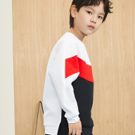 Детский свитшот KELME Round Neck Sweater White - Детский свитшот KELME Round Neck Sweater White