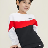 Детский свитшот KELME Round Neck Sweater White - Детский свитшот KELME Round Neck Sweater White