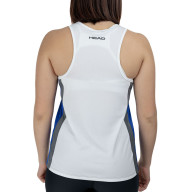 Майка жен. HEAD Club 25 Tech Tank Top W 814735-RoWH-XS, р.XS, полиэстер, белый - Майка жен. HEAD Club 25 Tech Tank Top W 814735-RoWH-XS, р.XS, полиэстер, белый