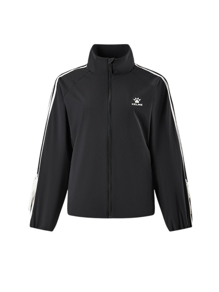 Ветровка KELME Stand-up Collar Woven Coat Black