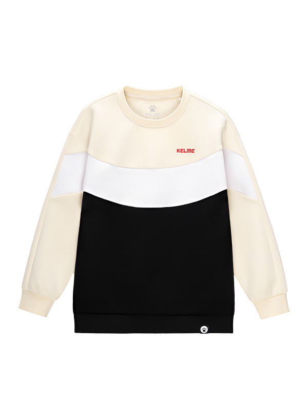 Детский свитшот KELME Round Neck Sweater Beige