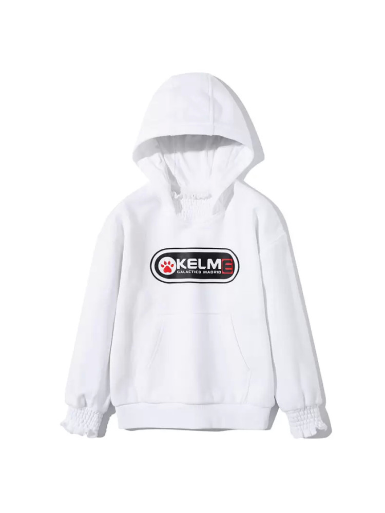 Детское худи KELME Girl's Hooded Sweater White