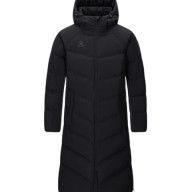 Пуховик KELME Long Down Jacket Black - Пуховик KELME Long Down Jacket Black
