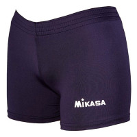 Шорты вол. жен. MIKASA MT162-036-L, р.L, 90% полиэстер, 10% эластан, темно-синий