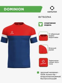 CENTURION Футболка трехцветная DOMINION FJ0105M0509 (07-XL)