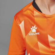 Детская футбольная форма KELME Short-Sleeved Football Suit (Orange/Black) - Детская футбольная форма KELME Short-Sleeved Football Suit (Orange/Black)