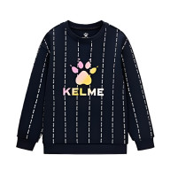 Детский свитшот KELME Round Neck Sweater Dark Blue - Детский свитшот KELME Round Neck Sweater Dark Blue