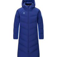 Пуховик KELME Long Down Jacket Blue - Пуховик KELME Long Down Jacket Blue