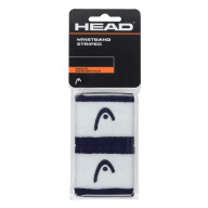 Напульсники HEAD 2,5" stripped, 285865-BKWH, ширина 7см, 90% нейлон, 10% эластан, пара, бело-черный - Напульсники HEAD 2,5" stripped, 285865-BKWH, ширина 7см, 90% нейлон, 10% эластан, пара, бело-черный