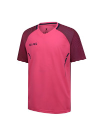Детская футболка KELME Short Sleeve Football Shirt Kids Pink