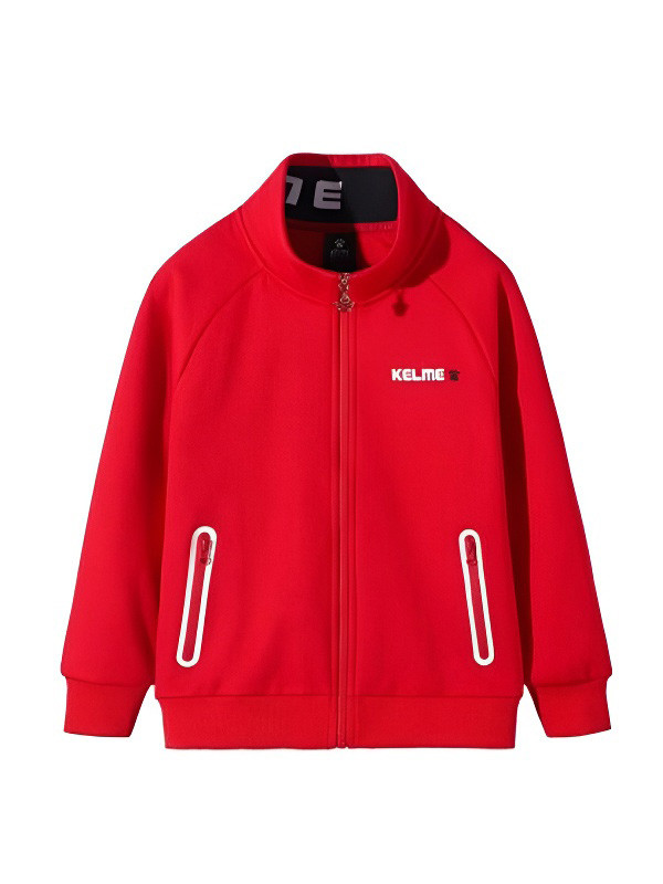 Детский свитшот KELME Boys Cardigan Sweater Red