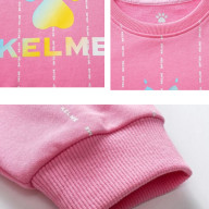 Детский свитшот KELME Round Neck Sweater Pink - Детский свитшот KELME Round Neck Sweater Pink