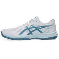 Кроссовки ASICS Upcourt 6 1071A104 105, р.10(рос.43),иск.кожа,текстиль,бело-бирюзовый - Кроссовки ASICS Upcourt 6 1071A104 105, р.10(рос.43),иск.кожа,текстиль,бело-бирюзовый