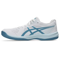 Кроссовки ASICS Upcourt 6 1071A104 105, р.10(рос.43),иск.кожа,текстиль,бело-бирюзовый - Кроссовки ASICS Upcourt 6 1071A104 105, р.10(рос.43),иск.кожа,текстиль,бело-бирюзовый