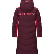 Пуховик KELME Long Down Jacket Burgundy - Пуховик KELME Long Down Jacket Burgundy