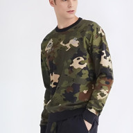 Свитшот KELME Men's Round Neck Sweater Dark Green - Свитшот KELME Men's Round Neck Sweater Dark Green