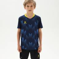 Детская футбольная форма KELME Short-Sleeved Football Suit (Dark Blue/Black) - Детская футбольная форма KELME Short-Sleeved Football Suit (Dark Blue/Black)
